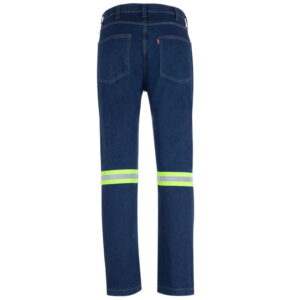 Alternative view of CALÇA JEANS DE TRABALHO COM FITA REFLECTORA