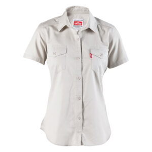 CAMISA FEMININA DE MANGAS CURTAS