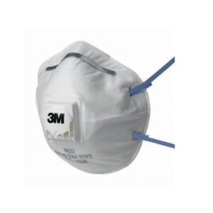 RESPIRADOR 3M™ PARA LIXAMENTO MANUAL E FERRAMENTAS ELÉTRICAS 8822, FFP2, COM VÁLVULA, 3/PK