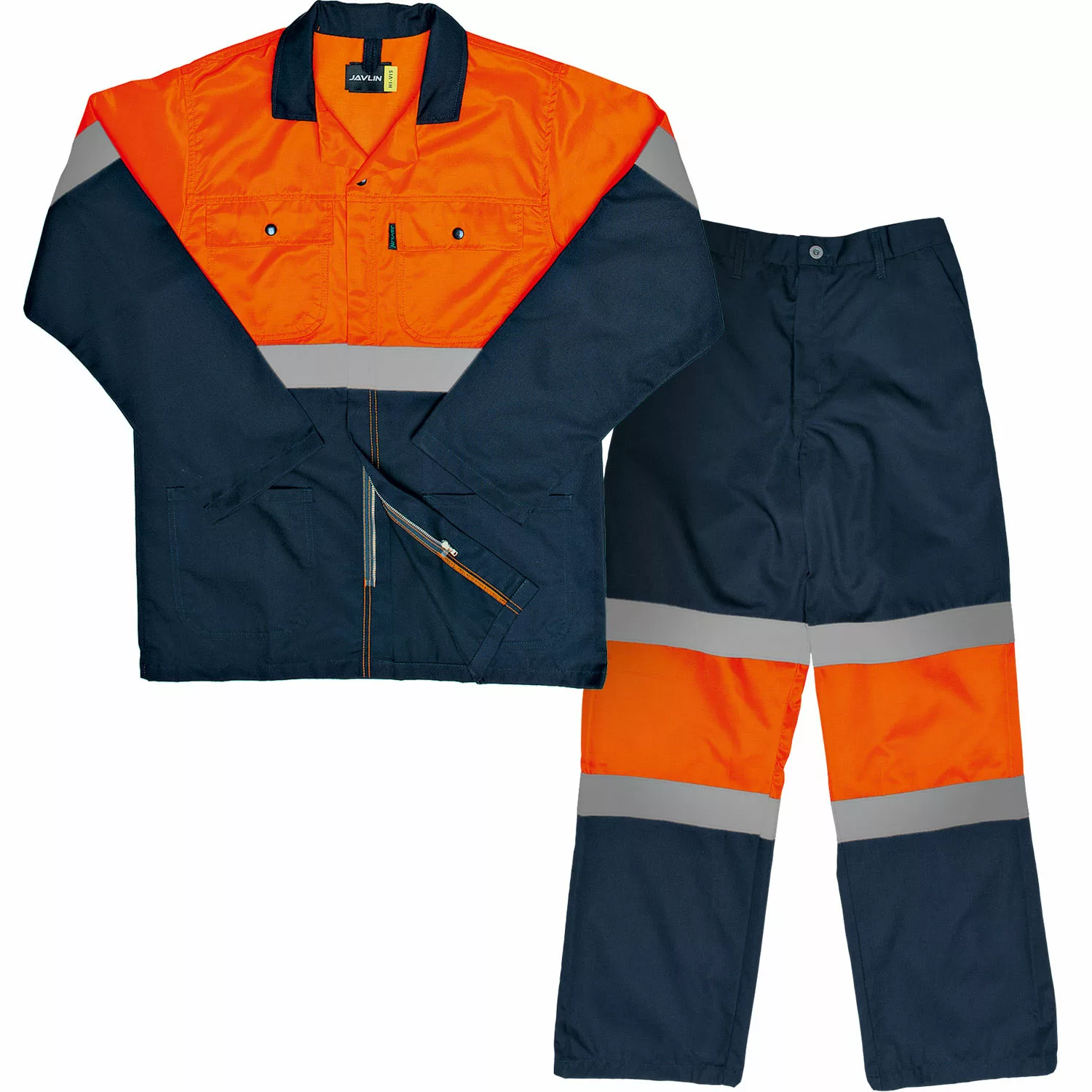 TRAJE CONTI REFLECTOR DE ALTA VISIBILIDADE EM DOIS TONS - Image 2