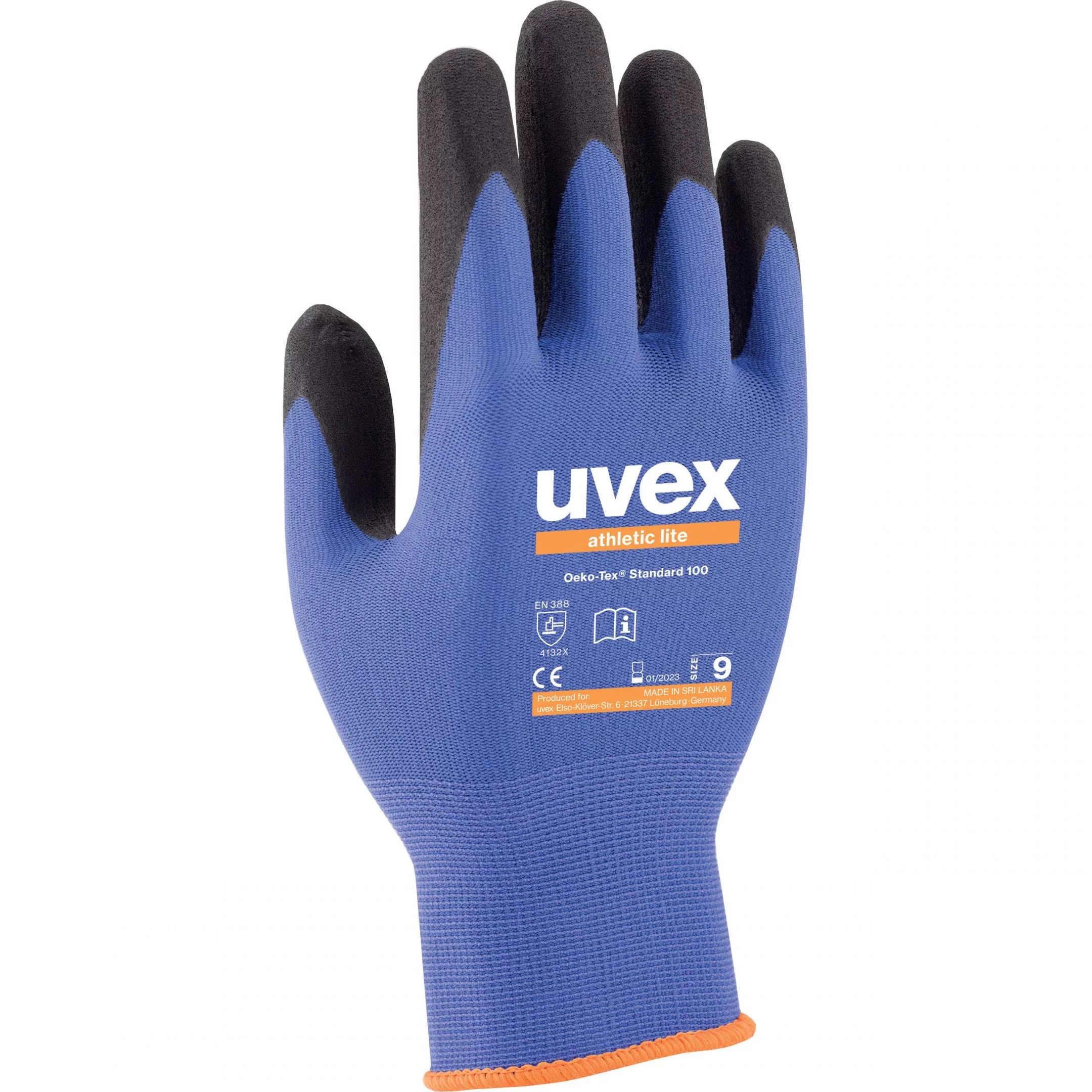 LUVA DE MONTAGEM UVEX ATHLETIC LITE