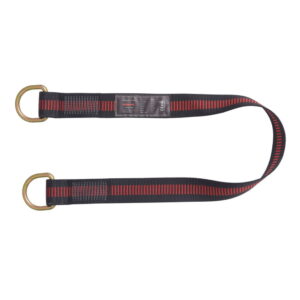 Cinta de braço de concreto de 44 mm com argolas em D