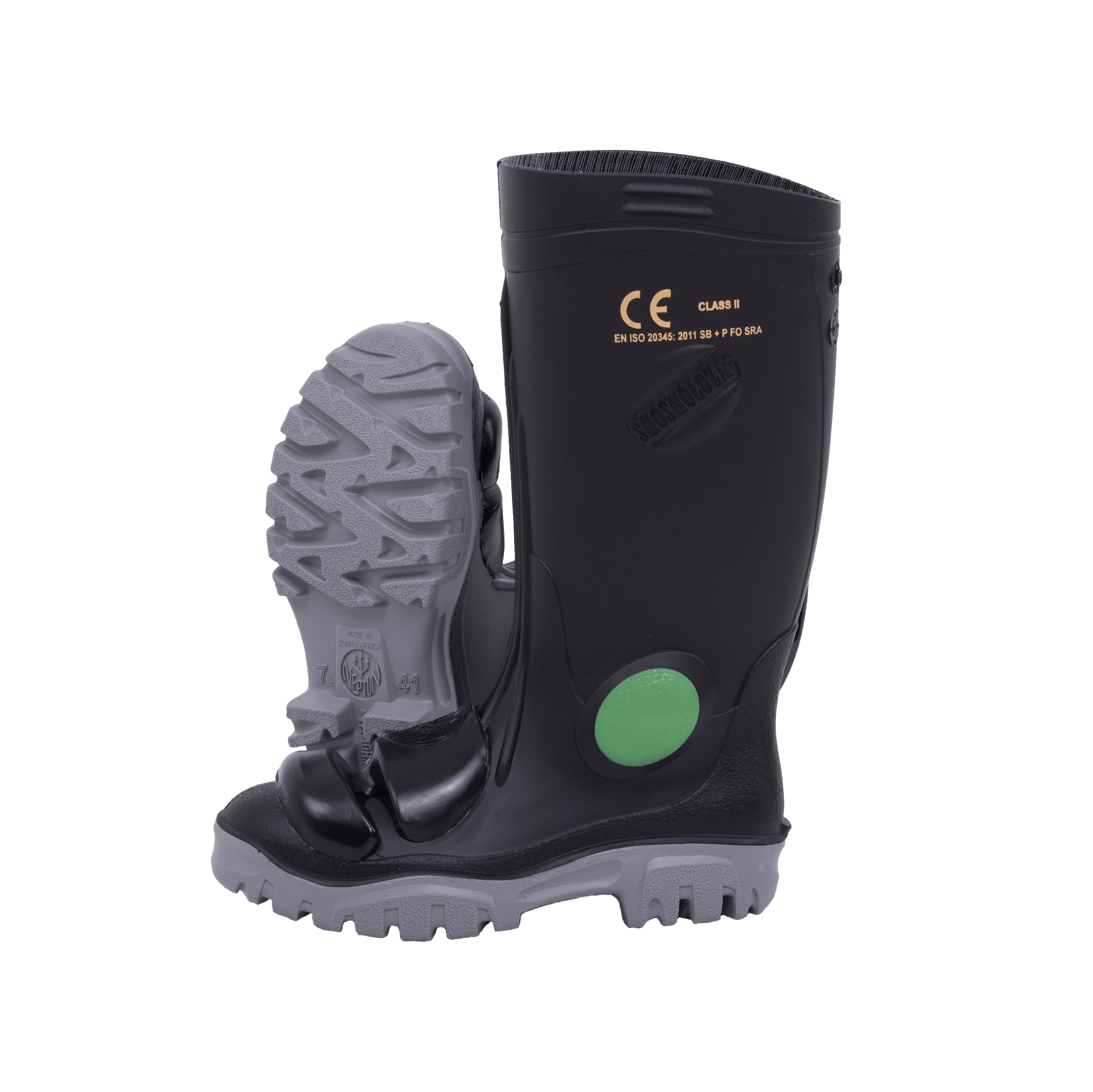 SHOSHOLOZA GUMBOOT COM BICO DE AÇO + ENTRESSOLA