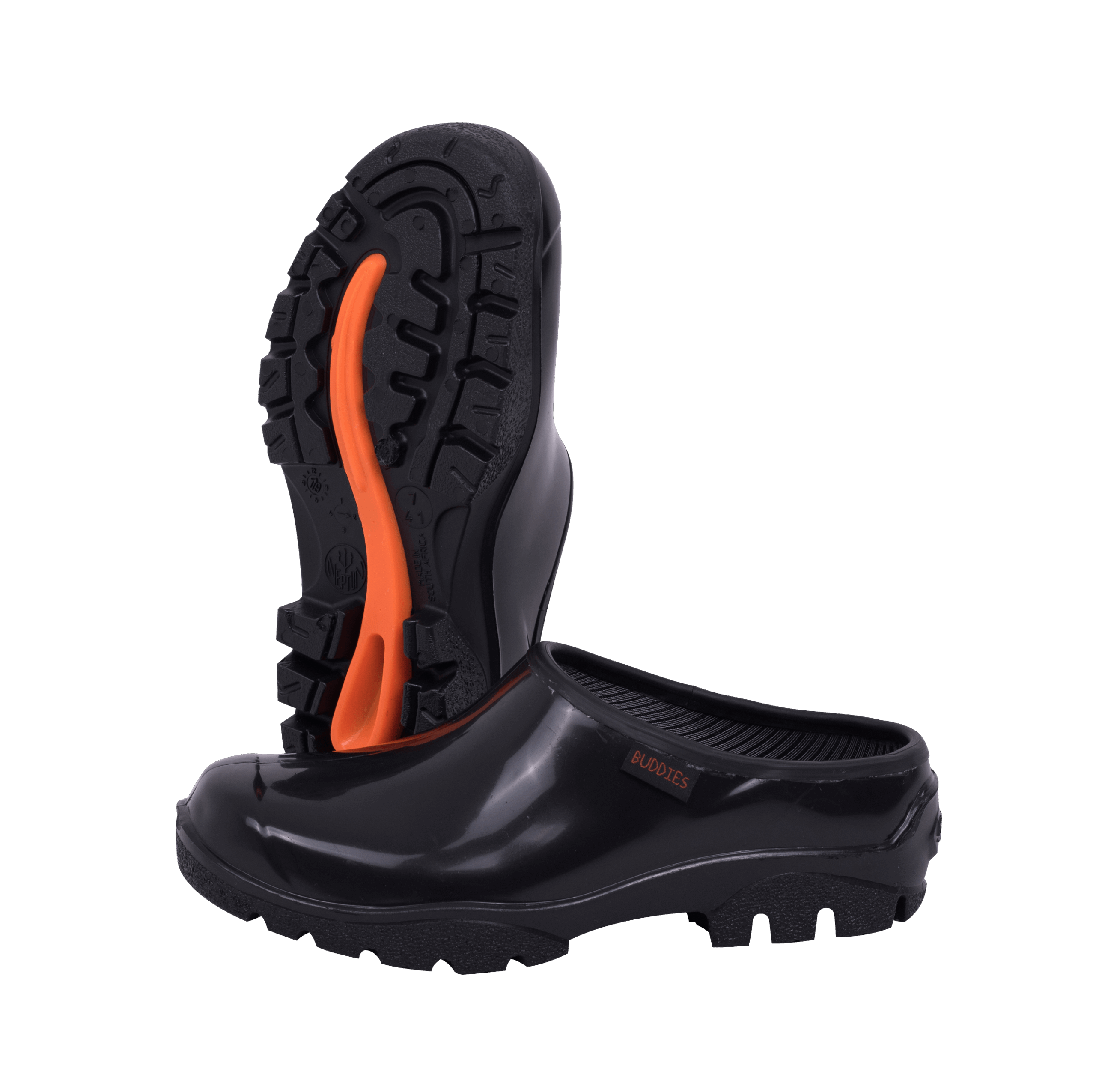 SHOVA PRETO SLIP ON CLOG GUMBOOT
